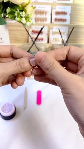 Solid Nail Tips Gel Nail Glue nail gel Nail Adhesive Does Not Hurt The Nail UV Gel Nail Polish Easy Stick Patch Adhesive Bond No-Flowing Modelling Tips Clear Solid Nail UV Extension Gel 固态贴片胶 甲片胶