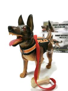 หมาของเล่น ใส่ถ่าน - มีเสียง-ไฟ สุนัขตำรวจ