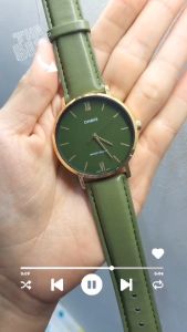 CASIO MTP-VT01 หน้าปัด40มม. นาฬิกาชาย สายหนัง กันน้ำ คาสิโอแท้ รับประกันศูนย์1ปี