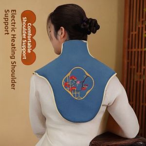 Electric Heating Therapy Salt Bag Neck Hot Compress Pack Coarse Salt Moxibustion Shoulder Neck Moxa Heating Household Sea Salt Moxibustion for Neck