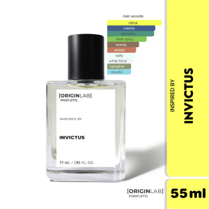 OriginLab Scent Collection - INVICTUS Inspired Essence - Oil Rich Long-Lasting Men Fragrance - Travel Size eau de parfum hypoallergenic
