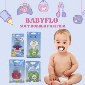BABYFLO Soft Rubber Pacifier: Comfortable Baby Accessories