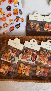 12 Chiếc Mô Phỏng Bánh Mì Tủ Lạnh Nam Châm Thực Phẩm Tủ Lạnh Nam Châm Dễ Thương Trang Trí Ảnh Tin Nhắn Nam Châm Nhãn Dán Từ Tính