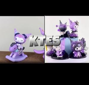 ✨Kuromi Sanrio Surprise Blind Box Cute Cartoon Toy Kuromi Melody Random Surprise Toy Accessories Kotak buta 库洛米惊喜盲盒