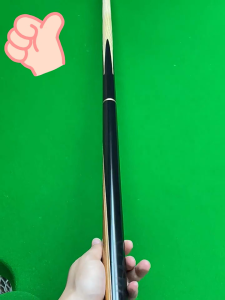 10MM Billiard Cue Stick Tako Billiard 1/2 Split Black Eight Stick Cue Multi-layer Solid Wood Handle with Ash Wood Forearm Pool Cue Stick Snooker Billiards Cue