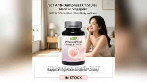 Singapore-Made SLT Wellness Capsule Support Daily Digestion & Body Comfort 60 Counts