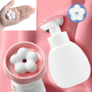 300ML Flower Type Soap Dispenser Flower Foam Bottle Hand Sanitizer Bottle Children Travel Bathroom Supplies