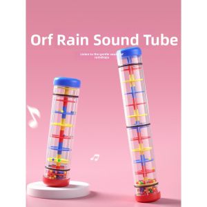 Defasilk | Rain Sound Maker Toy Rattle Musical Instrument for Baby and Toddler