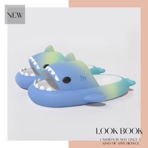 LHSunshine รองเท้าฉลาม และรองเท้าแตะปลาฉลามงับๆ รองเท้าเด็ก รองเท้าคู่ โทนสีพาสเทล เอาใจสายแฟชั่น รุ่นนี้ห้ามพลาดเลย แท้ LHSunshine