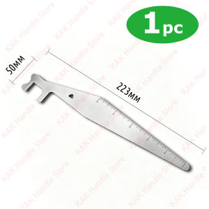 KAK Stainless Steel Lock Picking Pry Bar Tool Multitool for Firefighters Multipurpose Leverage Tool Set for Emergency Rescue