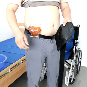 Ostomy Bag Cover Adjustable Waterproof Breathable Stretchy Colostomy Pouch Bag Protector Colostomia Stoma Urostomy Ileostomy