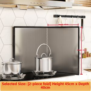 MAIYUQI | Stainless Oil Shield Cooking Protection Plate