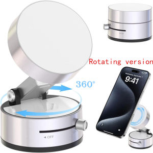 XMSJ | Giá Đỡ Điện Thoại Từ Tính Chân Không A3 Nâng Cấp 360 Độ °   Có Thể Xoay Được Với Nam Châm Mạnh N52 Tính Năng Xả Khí Một Nút Bấm Cho Kính Chắn Gió Ô Tô