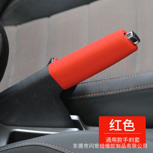 Car Silicone Gear Shift Knob Cover Universal Type Shift Knob Cover Automatic Manual Gear Cover with Stops Rod Sleeve Handbrake Sleeve Protective Case