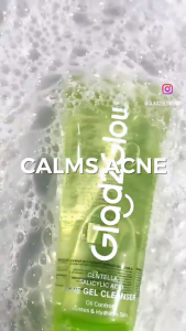 Glad2Glow Centella Salicylic Acid Acne Gel Cleanser 70ml facial cleanser Acne face wash cleansing oil Pencuci Muka