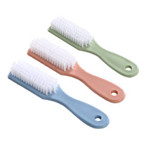 Plastic Long Handle Laundry Shoe Brush Dust Removal Multi-Functional Home Cleaning Brush Nylon Bristle Shoe Cleaning Tool