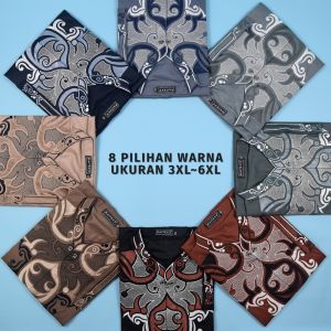 KEMEJA PRIA BIG SIZE 2XL 3XL 4XL 5XL 6XL FASHION MUSLIM BAJU KOKO JUMBO UKURAN XXL XXXL XXXXL XXXXXL XXXXXXL