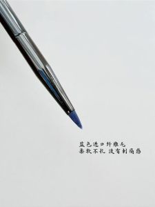 Soft Tip Conical Eyeliner Brush Precision Makeup Brush False Eye Line Brush Tear Groove Concealer Brush Long Handle Beauty Tool