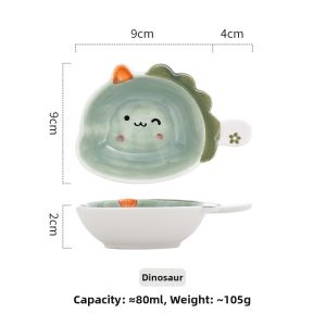 Cute Cartoon Hot Pot Condiment Dishes