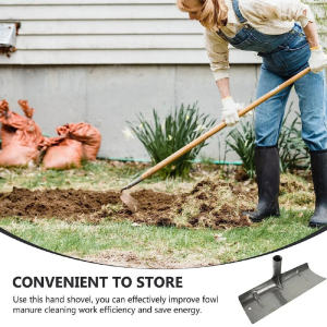 manure dried pig manure shovel steel scraper agricultural scraper scraping manure planting shovel head