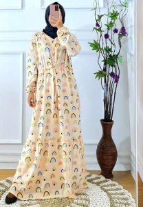 Homey Dress / Gamis Rayon Viscose / Gamis Syari