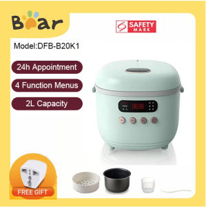 Bear Rice Cooker Household Smart Multi-function 2L Mini Small Non-stick Rice Cooker DFB-B20K1