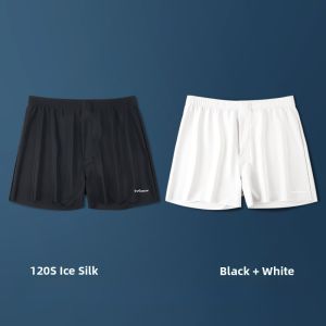 Miiow | MiiOW Ice Silk Arro Pants Mens Underwear 2025 New Cool Feeling Seamless Boxer Shorts Valentines Day Gift Four Corner