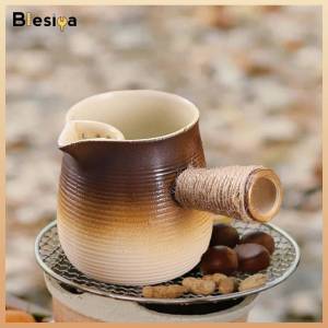 Blesiya Ấm đun nước lá trà sợi nở hoa ấm trà gốm với ấm đun nước đồ pha trà bộ lọc trà cho những người yêu trà quà tặng đi bộ đường dài Dã Ngoại nhà khách sạn - Lazada