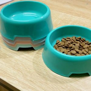 Chén Bát ăn cho chó mèo Bát nhựa đựng nước cho chó mèo Bát thức ăn cho chó con