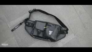 Tas Selempang Casual-Anti Air-Moralflat-Hitam-MF