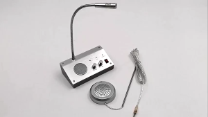 Dual-Way Talk Window Intercom Store Office Glass Counter Intercom Speaker System