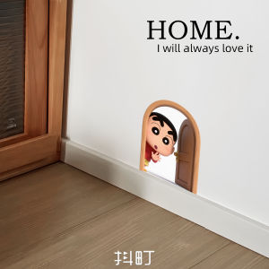 Đồ Trang Trí Tường Hoạt Hình Dễ Thương Dopaamine Bear Strawberry Trẻ Em Vết Xước Đóng Dấu Đóng Dấu Cửa Đóng Dấu Tường PVC