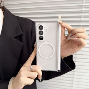 Ultra Thin Clear Magnetic For Magsafe Wireless Charge Case For Samsung Galaxy Z Fold 8 Ultra 7 6 5 4 Shockproof Protection Cover