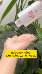 Nước Hoa Hồng Dưỡng Trắng Hồng Và Tái Tạo Da The Nature Book Hàn Nhập Khẩu Chính Hãng