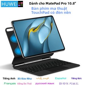 Bàn Phím Folio HUAWEI Magic Keyboard Dành Cho MatePad Pro 10.8 Inch Thiết Kế Nổi Thông Minh Vỏ Bảo Vệ Bằng Chất Liệu PU Với Bàn Phím Dành Cho Doanh Nghiệp