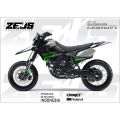 Decal KLX 250 FULL BODY CUSTOM DESIGN. 