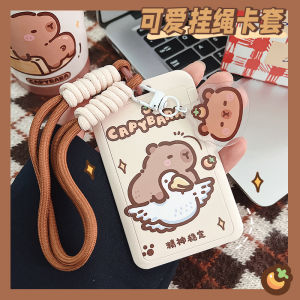 เคสบัตรนักเรียน สายคล้องคอ บัตรเข้าสู่ระบบ บัตรประจำตัว บัตรเด็กอนุบาล บัตรรับส่ง วัสดุ ABS ปกป้องบัตร