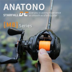 ANATONO STARFALL Digital Control Brake Casting Fishing Reels 149g 7.0:1 Gear Ratio 5KG MAX Drag 6+1Ball Bearings Fishing Coil