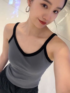 เสื้อกั๊กโยคะออกกำลังกายฤดูร้อนแบบลำลอง ผ้าฝ้ายผสมโพลีเอสเตอร์ ระบายอากาศได้ดี แห้งเร็ว ดูดซับเหงื่อได้ดี สำหรับผู้หญิง