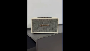 ลำโพงบลูทูธ D-Power สไตล์เรโทร พร้อมสายหิ้ว เสียงทรงพลัง ปรับเบส-แหลมได้ แบตอึด มี TWS สามารถต่อลำโพงสองตัวจากบลูทูธเดียวกัน แถมไมค์ Bluetooth Speaker D-Power Maxwell รับประกัน 1 ปี