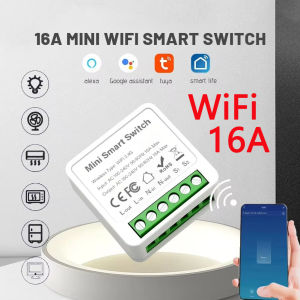 For Tuya Mini Wifi ZigBee 3.0 Smart Switch Smart Home DIY Light Switches Module 2-way Control Voice Control Alexa Alice Google