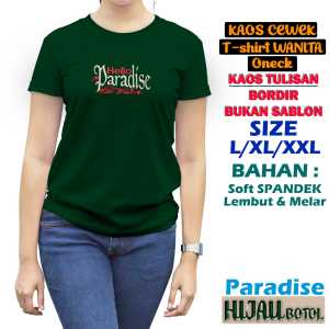 Kaos Oblong Bordir Wanita: Desain Nyaman dan Casual