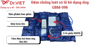 Đệm chống loét có lỗ bô dạng ống GBM-096