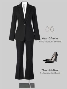 YIMUZI | Formal Ladies Business Suit Set Tailored