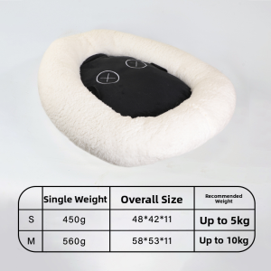 MONLEYTA | Mongolian Yurt Cat House Winter Warmth Secure Enclosed Cute Cat Hideaway Super Large Cold Proof Small Sheep Mongolian Tent