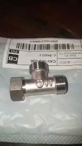 Blissful Diverter Valve Toilet Copper T Adapter G1/2 Bidet Sprayer Shower Fitting