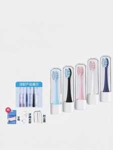 Electric Toothbrush Head Compatible with FeiKe FT7105/7106/7205 Replacement Brush Head 1669XD Deep Cleaning Adult Hardness