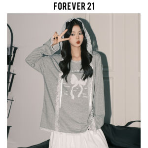 Áo Thun Nữ Tay Dài Có Mũ Trùm Đầu Thêu Ren Ngọt Ngào Thoải Mái Rộng Rãi Thời Trang Áo Thun Thường Ngày Màu Xám