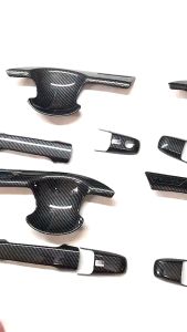 Ốp tay hõm cửa xe Toyota Veloz 2022  - NAY  mẫu carbon thể thao Cao Cấp