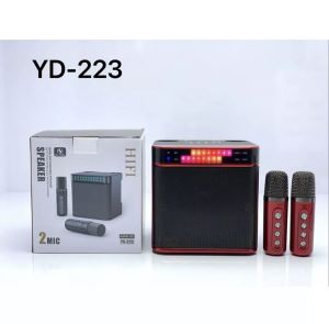 YS-223新款无线蓝牙麦克风音箱家庭KTV电视剧手机K歌话筒音响一体